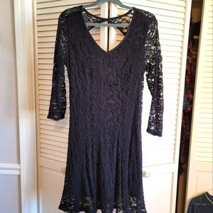 Maurices Black Lace dress
